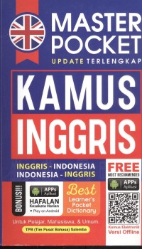 Image of Master Pocket Update Terlengkap Kamus Inggris
