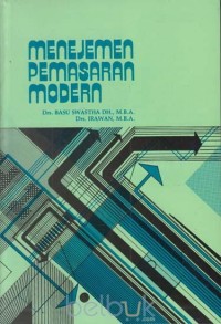 Image of Menejemen Pemasaran Modern